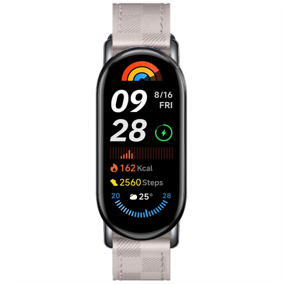 Kožený remienok pre Xiaomi Smart Band 10 / 9 / 8