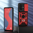 Obal na mobil pre Oppo A40 / Oppo A40m, CamShield Slide, červené