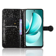 Flipové puzdro pre Realme C71, Wallet Rhombus, čierne