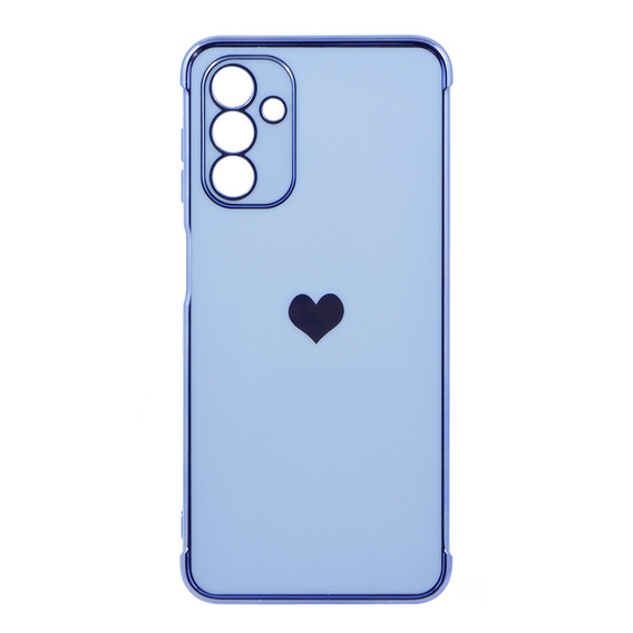 Obal na mobil pre Samsung Galaxy A13 5G, Electro heart, modré