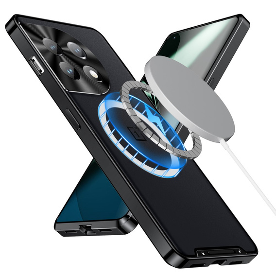 Ochranné puzdro na fotoaparát pre OnePlus 11 5G, CamShield MagSafe, transparentné / čierne