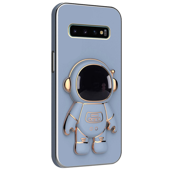 Obal na mobil pre Samsung Galaxy S10 Plus, Astronaut, modré