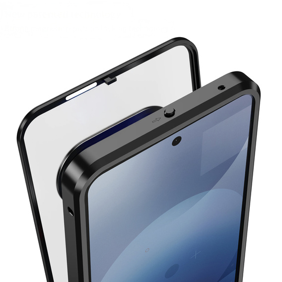 Puzdro pre Nothing Phone 3A, Frame Case, čierne