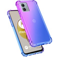 Puzdro pre Motorola Moto G73 5G, Gradient Dropproof, Fialová / modrá