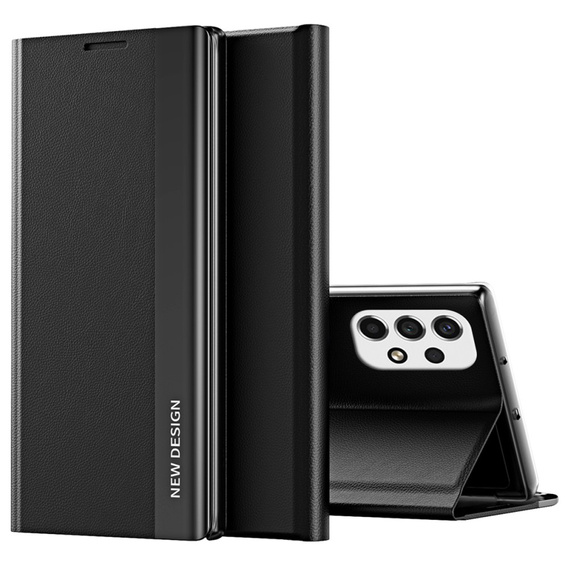 Klapkové puzdro pre Samsung Galaxy A33 5G, Side Magnetic, čierne