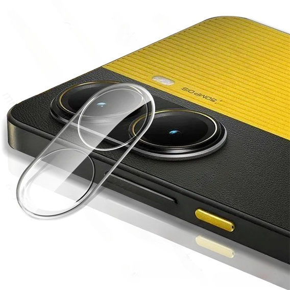 Tvrdené sklo na fotoaparát pre Xiaomi Poco X7 Pro 5G, priehľadné