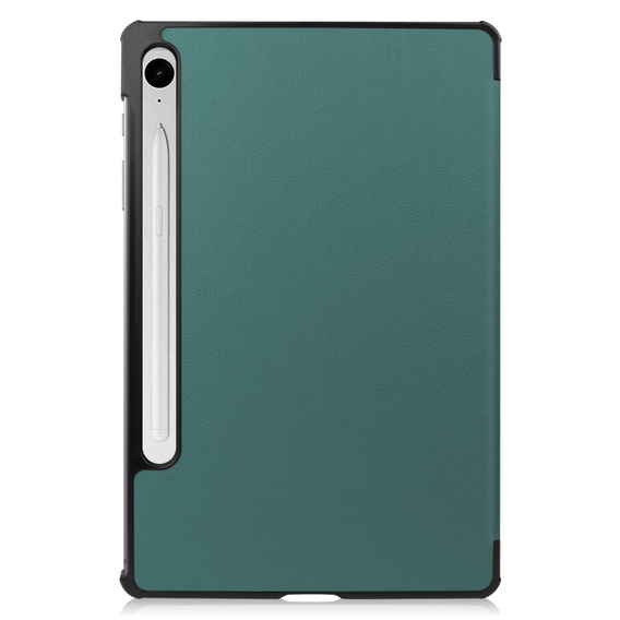Puzdro pre Samsung Galaxy Tab S9 FE, trojskladové, zelené