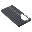 Puzdro pre Samsung S25 Ultra, Carbon Fiber MagSafe, čierne