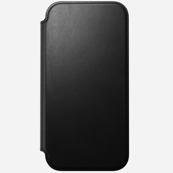 Puzdro Nomad pre iPhone 17 Pro Max, Modern Leather Folio, čierne