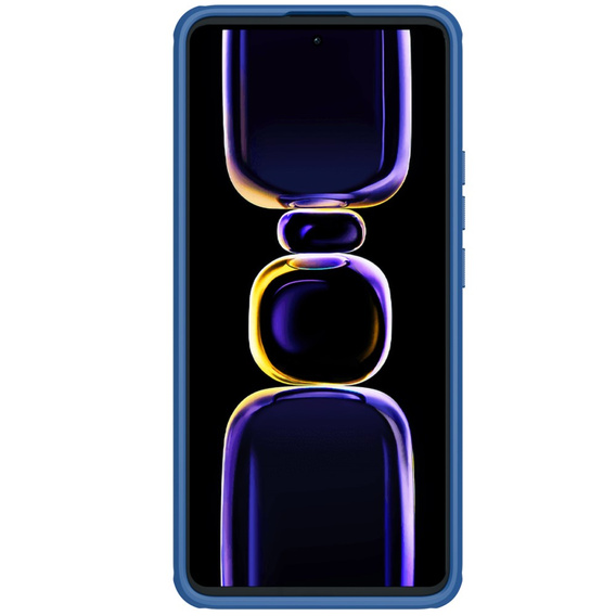 NILLKIN puzdro pre Poco F5 Pro 5G, Super Frosted Shield Case, modré