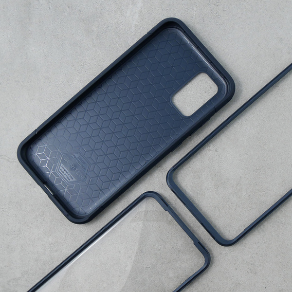 Obal na mobil pre Samsung Galaxy S20+ Plus, Suritch Basic (Two Frames), modré