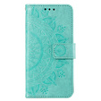Klapkové puzdro pre Xiaomi Redmi A3, Mandala, zelený