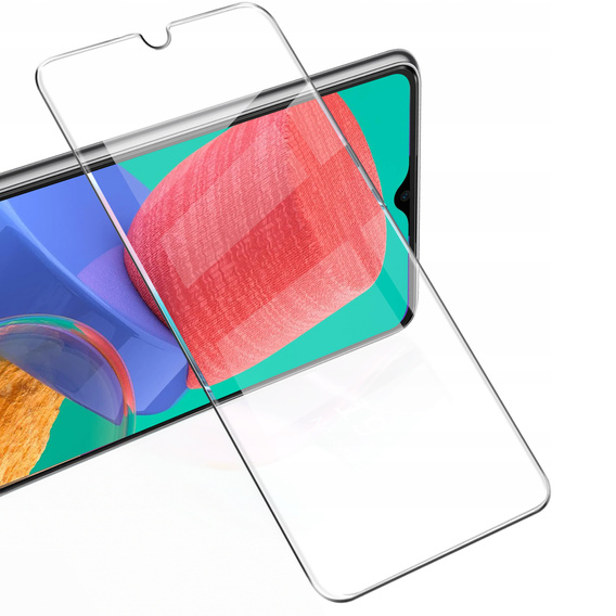 2x tvrdené sklo pre Samsung Galaxy M33/A12/M12, ERBORD 9H Hard Glass na displeji