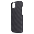 Puzdro pre iPhone 13, Aramid Fiber Cover, čierne