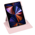 Puzdro pre iPad Pro 11" 2022/2021/2020 (4/3/2 gen.), s priestorom pre stylus, otočné o 360°, ružové