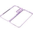 Obal na mobil pre Samsung Galaxy S21, Magnetic Dual Glass, fialové
