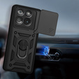 Obal na mobil pre Motorola Edge 60 / 60 Fusion, CamShield Slide, čierne
