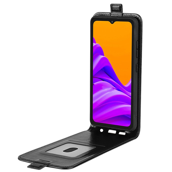 Klapkové puzdro pre Samsung Galaxy Xcover 7 Pro, Flip, čierne