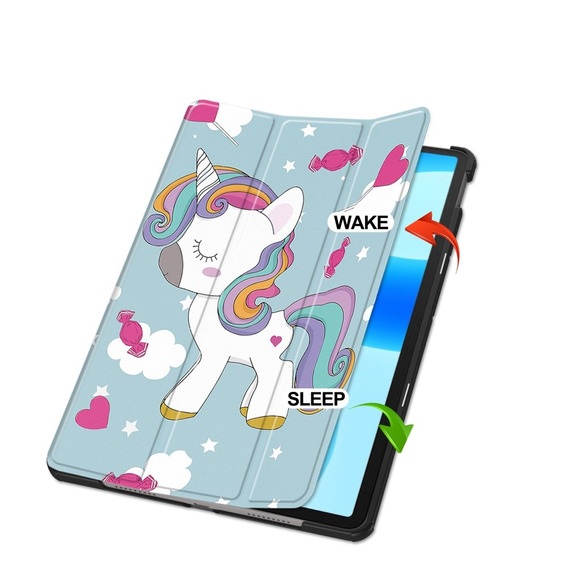 Puzdro pre Huawei MatePad 11.5, Smartcase, unicorn