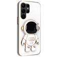 Obal na mobil pre Samsung Galaxy S22 Ultra, Astronaut, biele