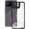 Puzdro pre ASUS ROG Phone 8 Pro, Fusion Hybrid, s ochranou fotoaparátu, transparentné / čierne