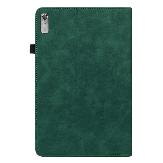 Obal na mobil pre Lenovo Tab P11 Gen 2, Wallet Pen Slot, zelený