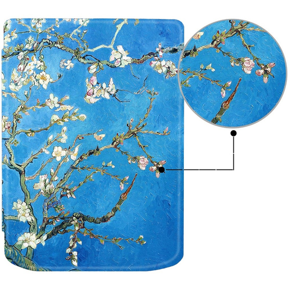 Puzdro pre PocketBook Verse / Verse Pro, Smartcase, sakura