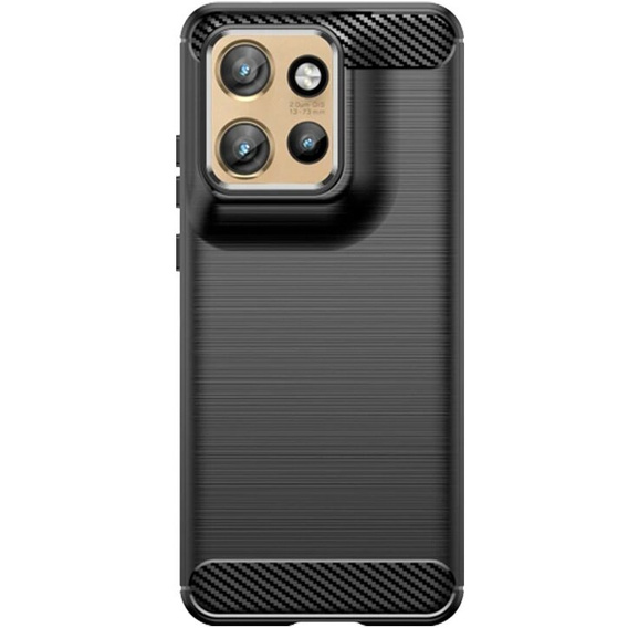 Obal na mobil pre Motorola Edge 50 Neo / Motorola ThinkPhone 25, Carbon, čierne