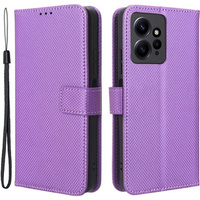 Klapkové puzdro pre Xiaomi Redmi Note 12 4G, Wallet Smart Magnet, fialové