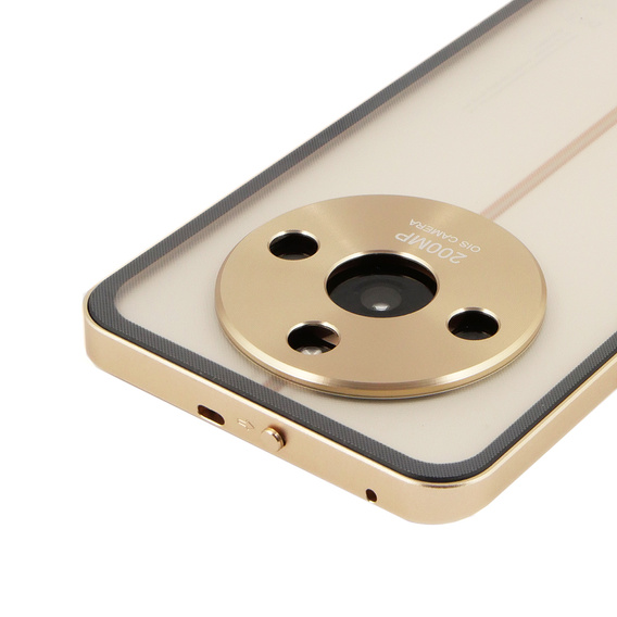 Puzdro pre Realme 11 Pro 5G / Pro+ 5G, Frame Case, zlaté