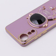 Obal na mobil pre Oppo A78 4G, Astronaut, fialové