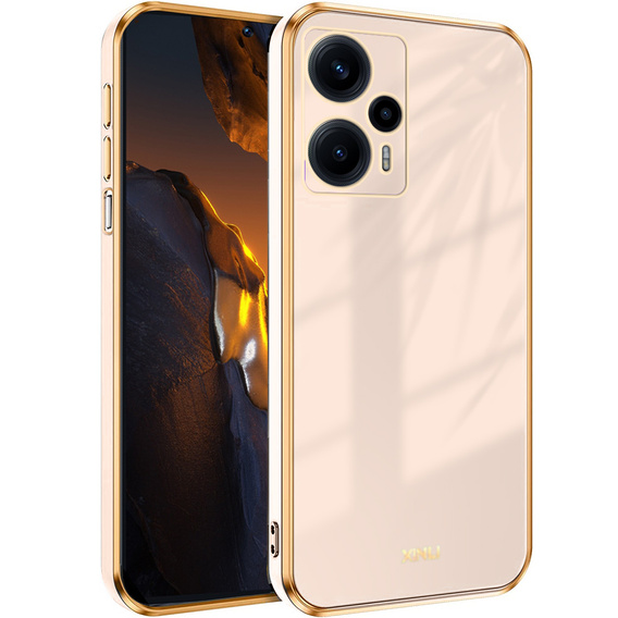 Puzdro pre Xiaomi Poco F5, Glamour CamShield, ružové
