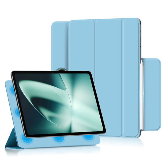 Puzdro pre OnePlus Pad, Magnetic smartcase, modré