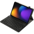 Puzdro s bluetooth klávesnicou pre Xiaomi Pad 7 / 7 Pro, čierne