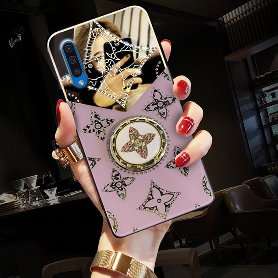 Fashion Obal na mobil pre Samsung Galaxy A50/A50S/A30S, fialové