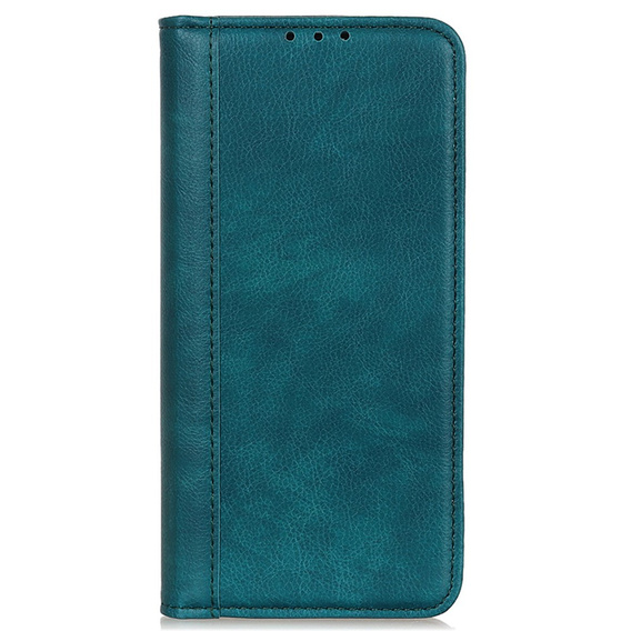 Klapkové puzdro pre Google Pixel 10 Pro XL / 9 Pro XL, s vreckom, kožené, zelené