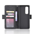 Klapkové puzdro pre Xiaomi Mi Note 10 Lite, Card Slot, čierne