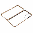 Puzdro pre Samsung Galaxy A16, Magnetic Dual Glass, zlaté
