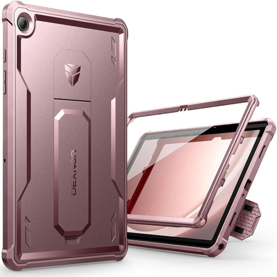 Obrnené puzdro pre Galaxy Tab A9+ Plus, Dexnor Full Body, ružové