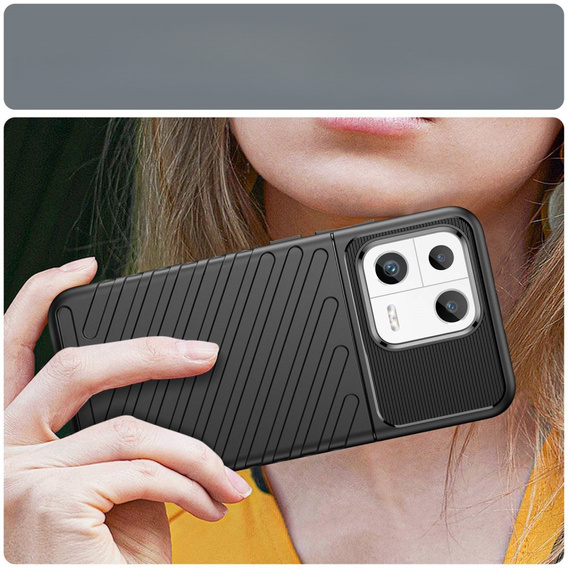 Obal na mobil pre Xiaomi 13, Thunder, čierne