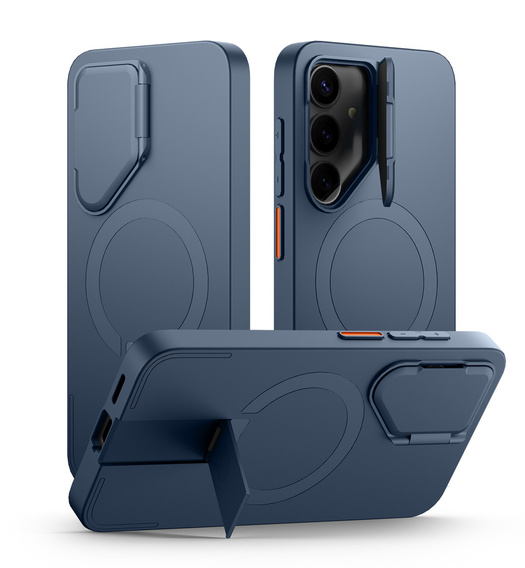 Puzdro pre Samsung Galaxy S25+ Plus, Suritch Shockproof, pre MagSafe, modré
