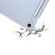 Puzdro pre Samsung Galaxy Tab S10 FE+ Plus, silikónové, priehľadné