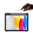 Puzdro + klávesnica iPad 10.9 2022, NILLKIN Bumper Pen Slot, čierne
