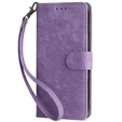 Flipové puzdro pre Realme 12 5G, RFID Wallet, fialové