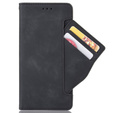 Klapkové puzdro pre Honor 70 5G, Card Slot, čierne