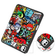 Puzdro pre iPad Pro 11 2024, Smartcase, graffiti