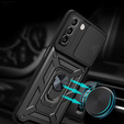 Obal na mobil pre Samsung Galaxy S22 5G, CamShield Slide, čierne