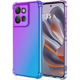 Puzdro pre Motorola Edge 50 Neo / Motorola ThinkPhone 25, Gradient Dropproof, Fialová / modrá