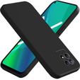Obal na mobil pre Realme 8i, Silicone Lite, čierne