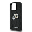 Karl Lagerfeld Hardcase Monogram Karl & Choupette Head Pin Case pre iPhone 16 Pro